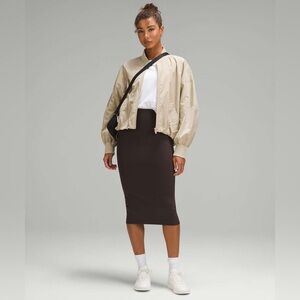 Lululemon Nulu Slim-Fit High-Rise Skirt